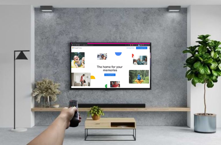 Google Photos on LG TV