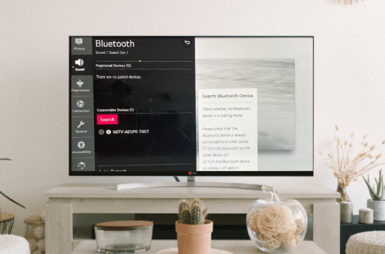 LG TV Bluetooth Not Working